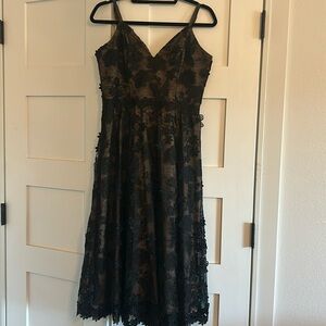 Dress the Population Black Lace Dress Sz M. Worn once. Like New.